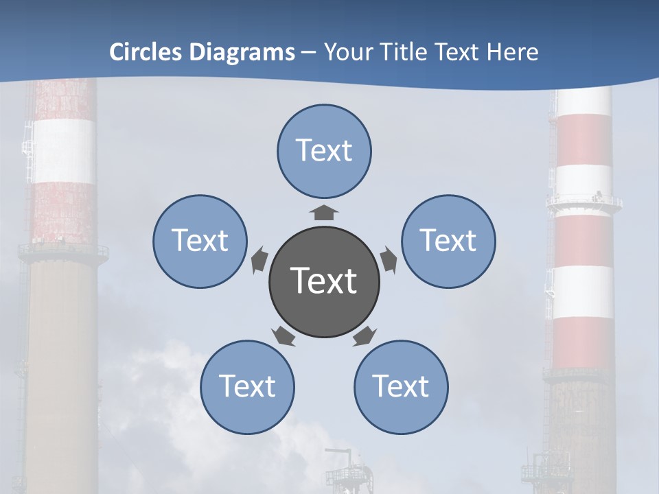 Hazard Company Electricity PowerPoint Template