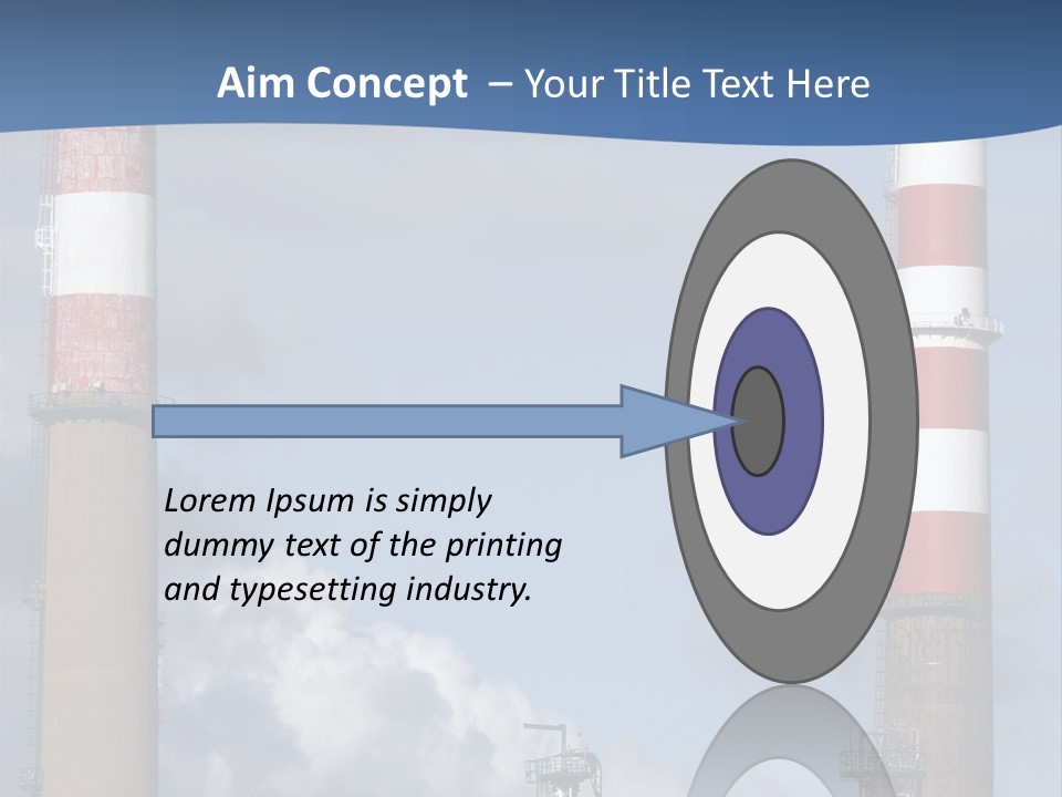 Hazard Company Electricity PowerPoint Template