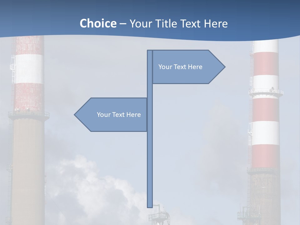 Hazard Company Electricity PowerPoint Template