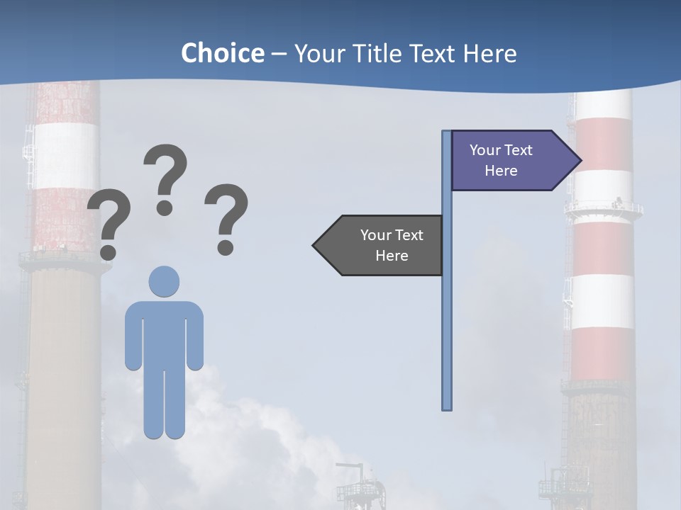 Hazard Company Electricity PowerPoint Template