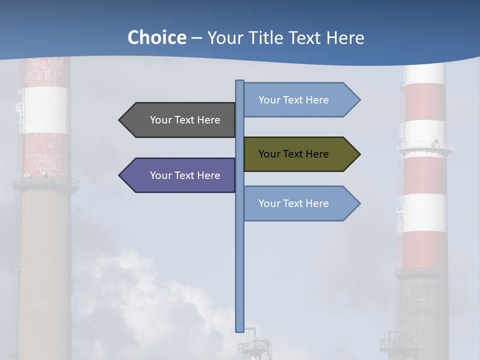 Hazard Company Electricity PowerPoint Template