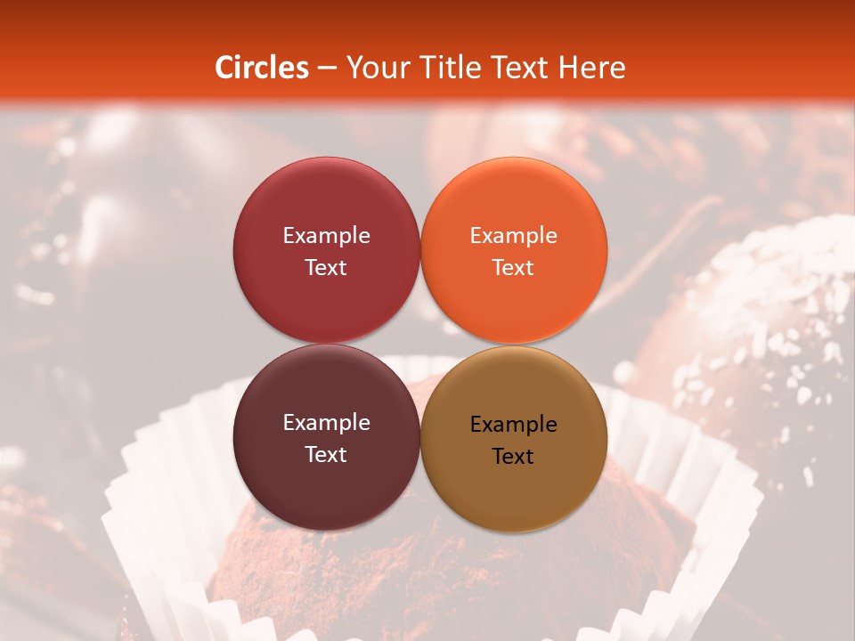 Holiday Texture Dark PowerPoint Template