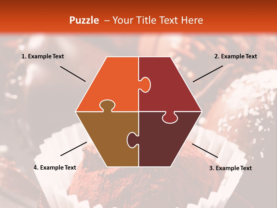 Holiday Texture Dark PowerPoint Template