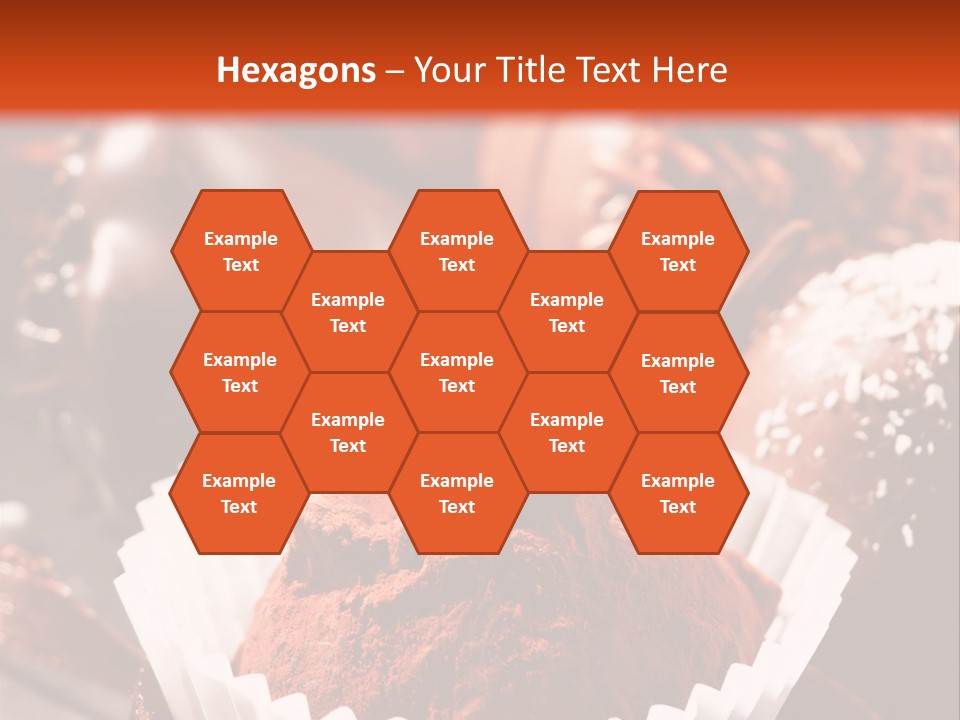 Holiday Texture Dark PowerPoint Template