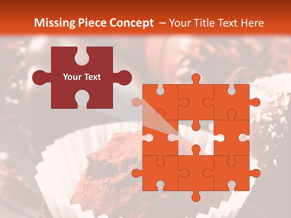 Holiday Texture Dark PowerPoint Template