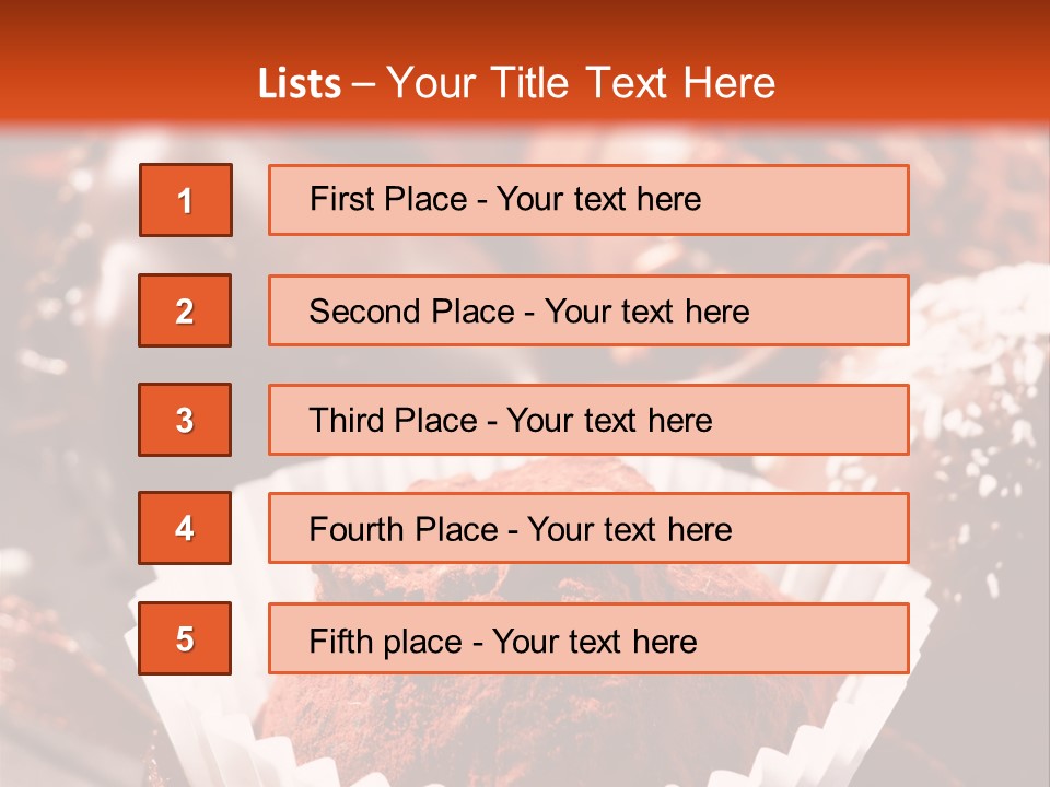 Holiday Texture Dark PowerPoint Template
