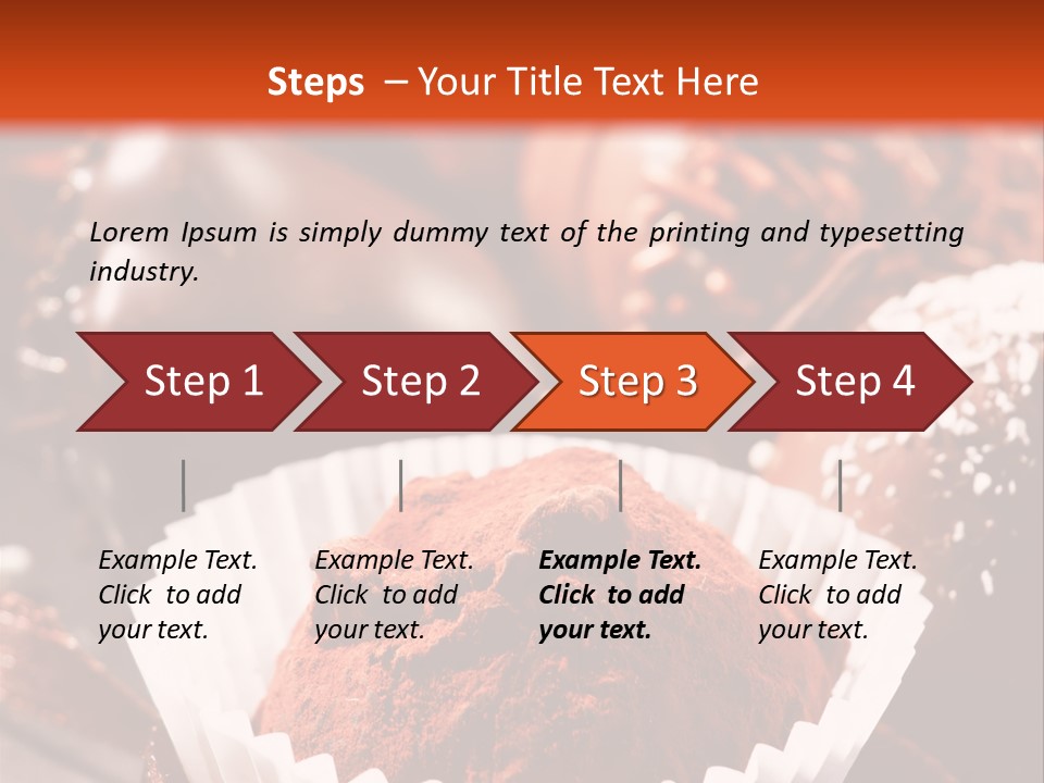 Holiday Texture Dark PowerPoint Template