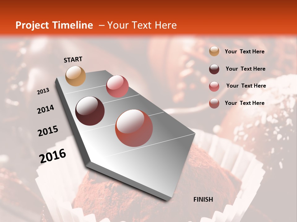Holiday Texture Dark PowerPoint Template