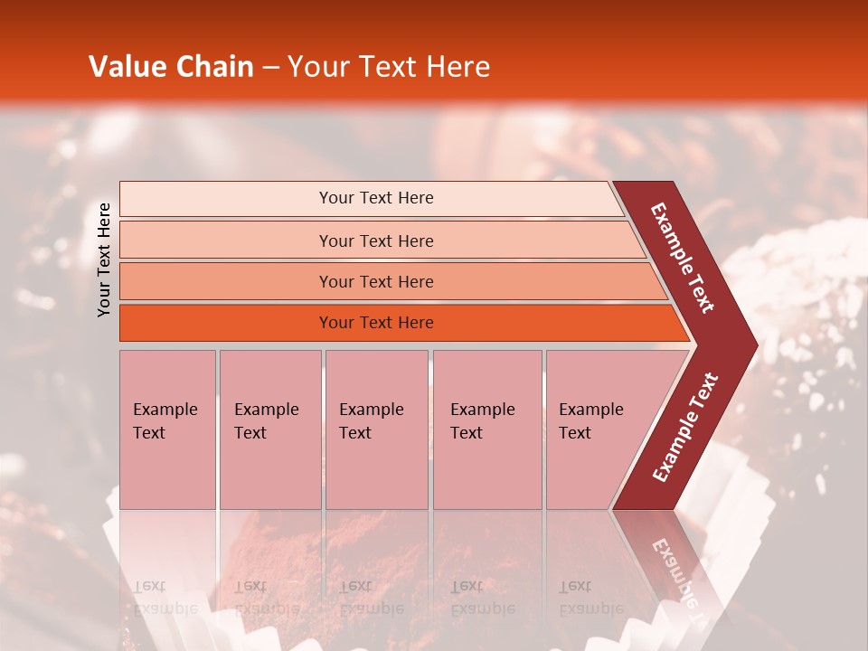 Holiday Texture Dark PowerPoint Template