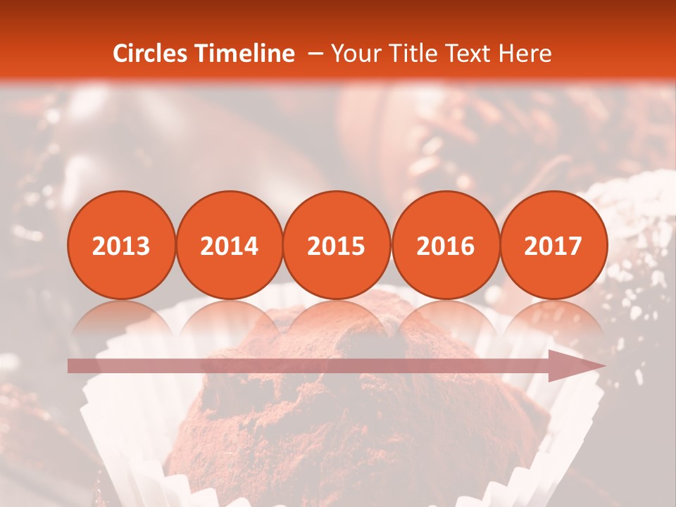 Holiday Texture Dark PowerPoint Template