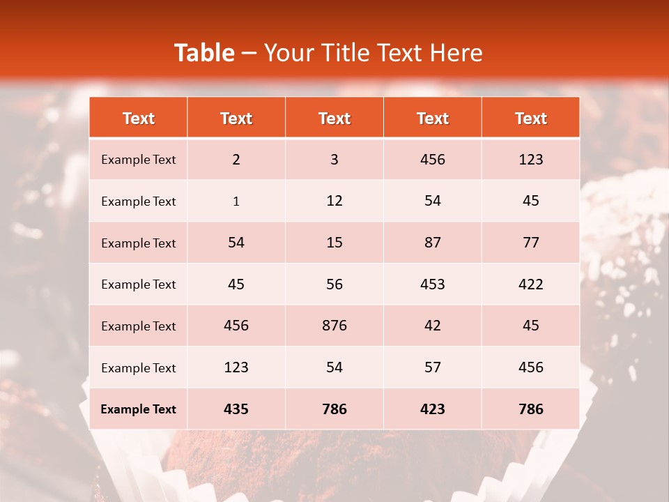 Holiday Texture Dark PowerPoint Template