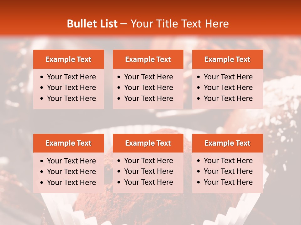 Holiday Texture Dark PowerPoint Template