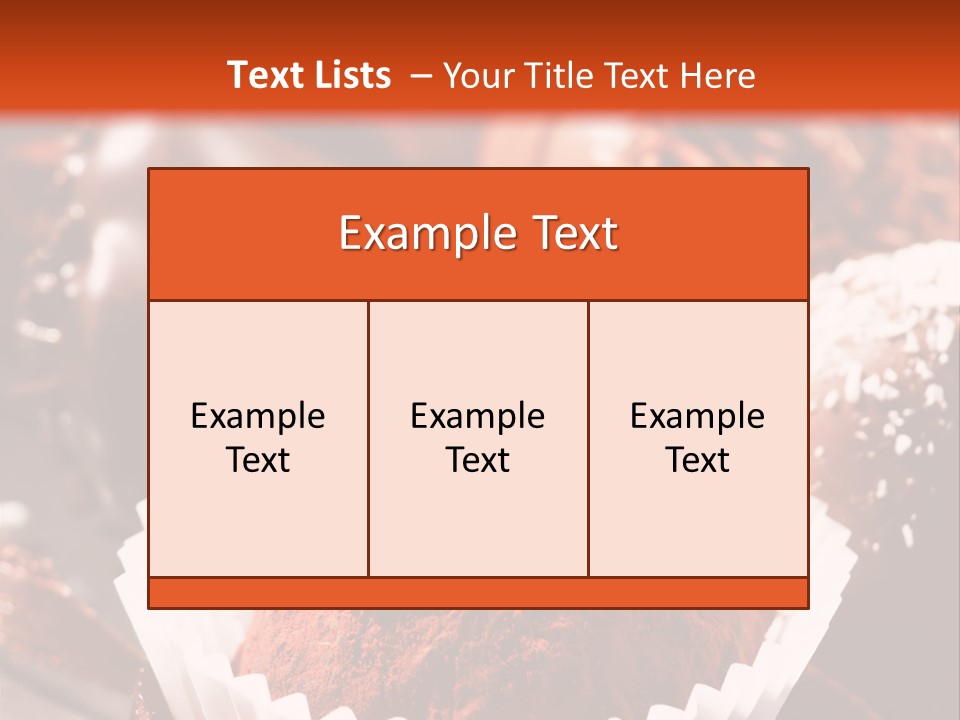 Holiday Texture Dark PowerPoint Template