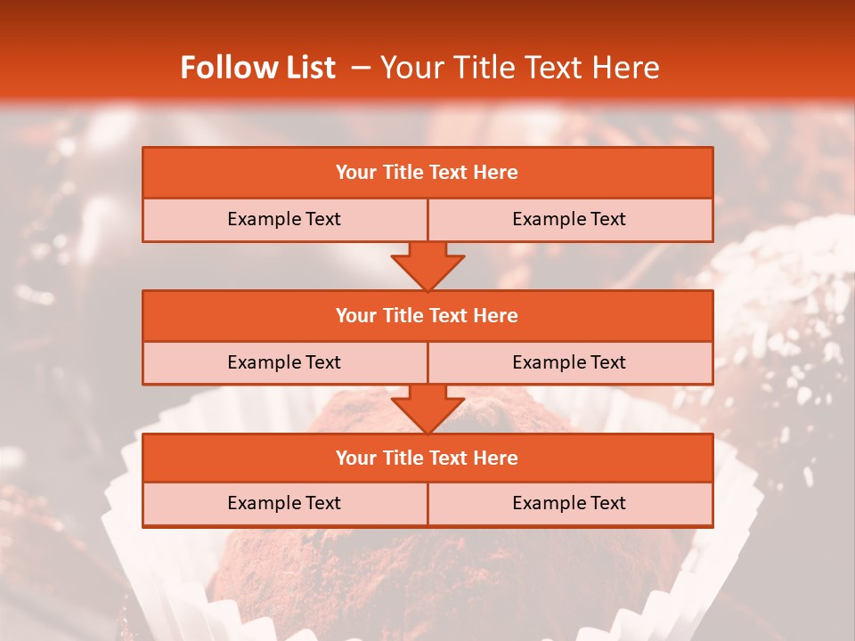 Holiday Texture Dark PowerPoint Template
