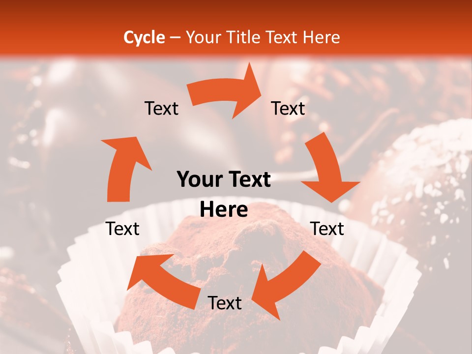 Holiday Texture Dark PowerPoint Template