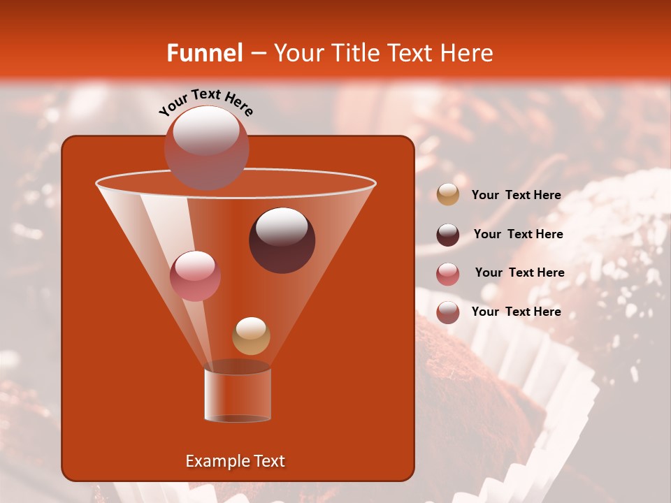 Holiday Texture Dark PowerPoint Template