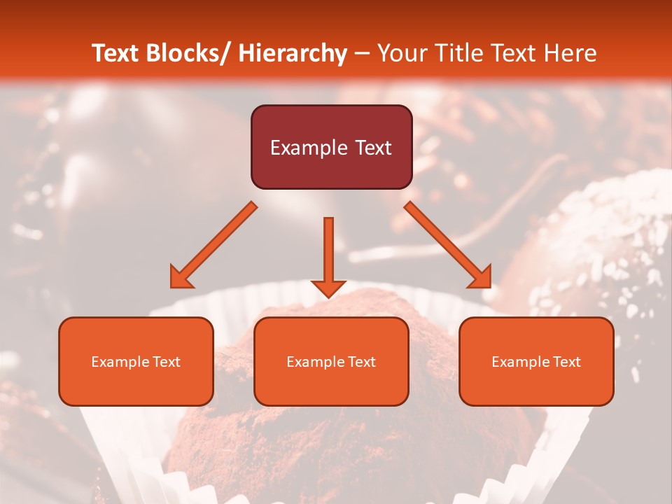 Holiday Texture Dark PowerPoint Template