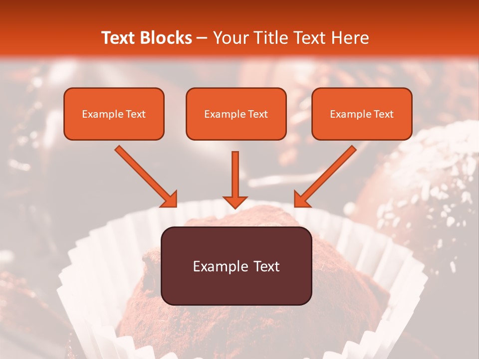 Holiday Texture Dark PowerPoint Template