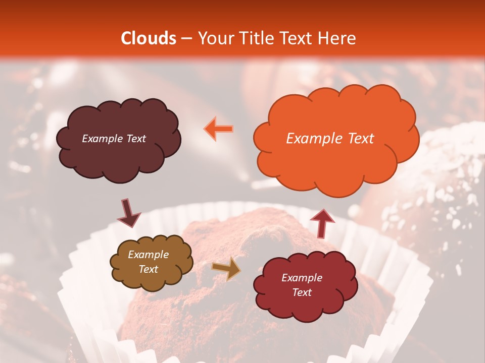 Holiday Texture Dark PowerPoint Template