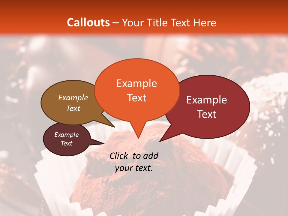 Holiday Texture Dark PowerPoint Template