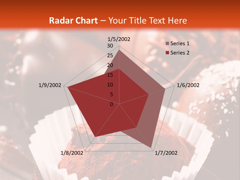 Holiday Texture Dark PowerPoint Template