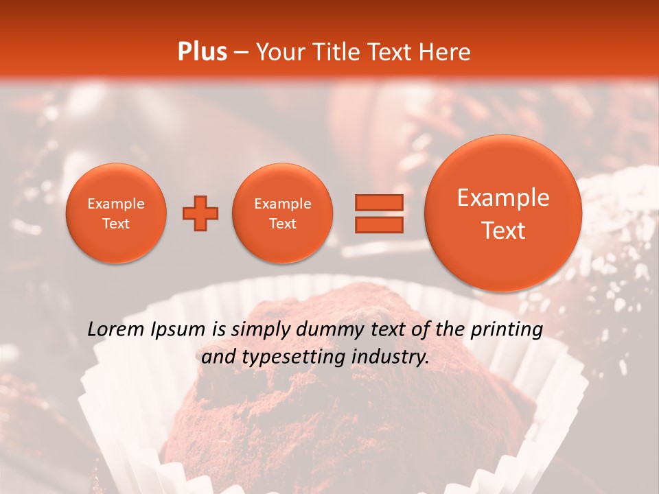 Holiday Texture Dark PowerPoint Template