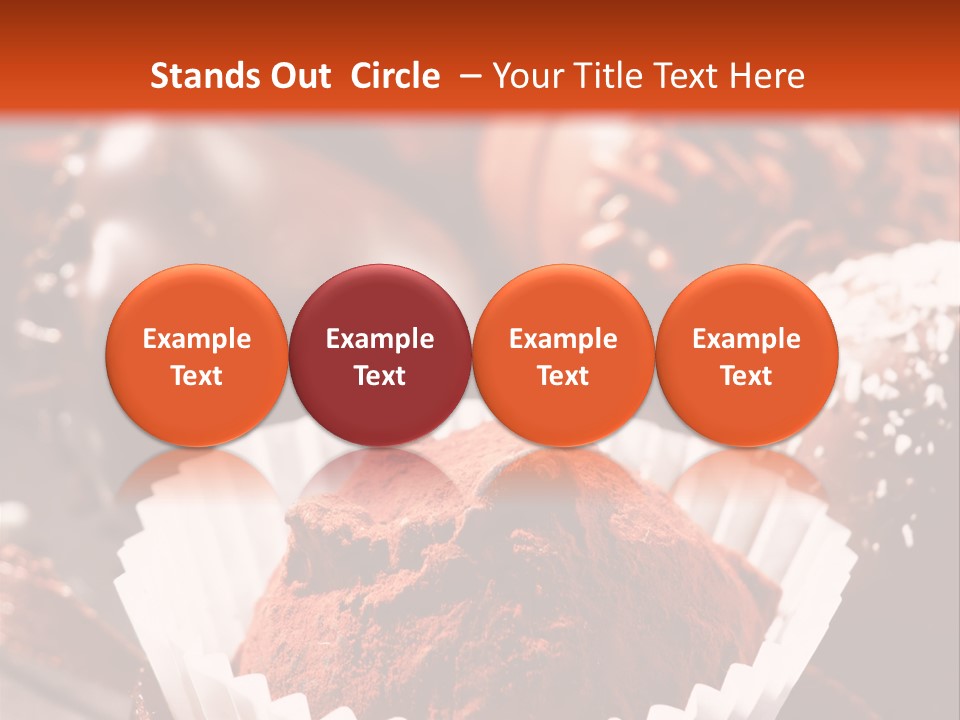 Holiday Texture Dark PowerPoint Template