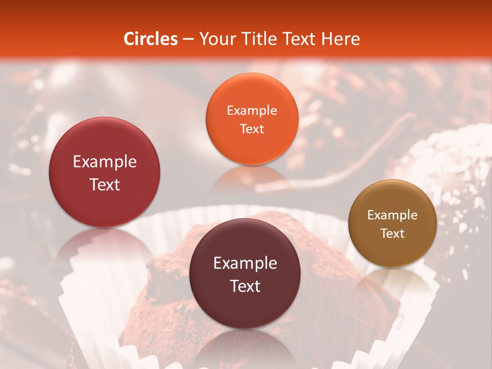 Holiday Texture Dark PowerPoint Template