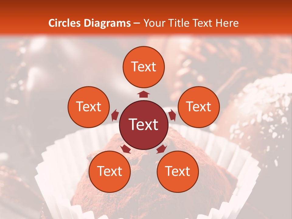 Holiday Texture Dark PowerPoint Template