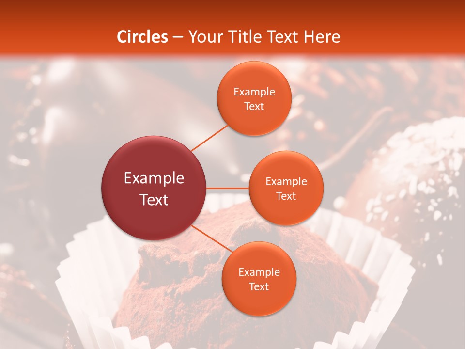 Holiday Texture Dark PowerPoint Template