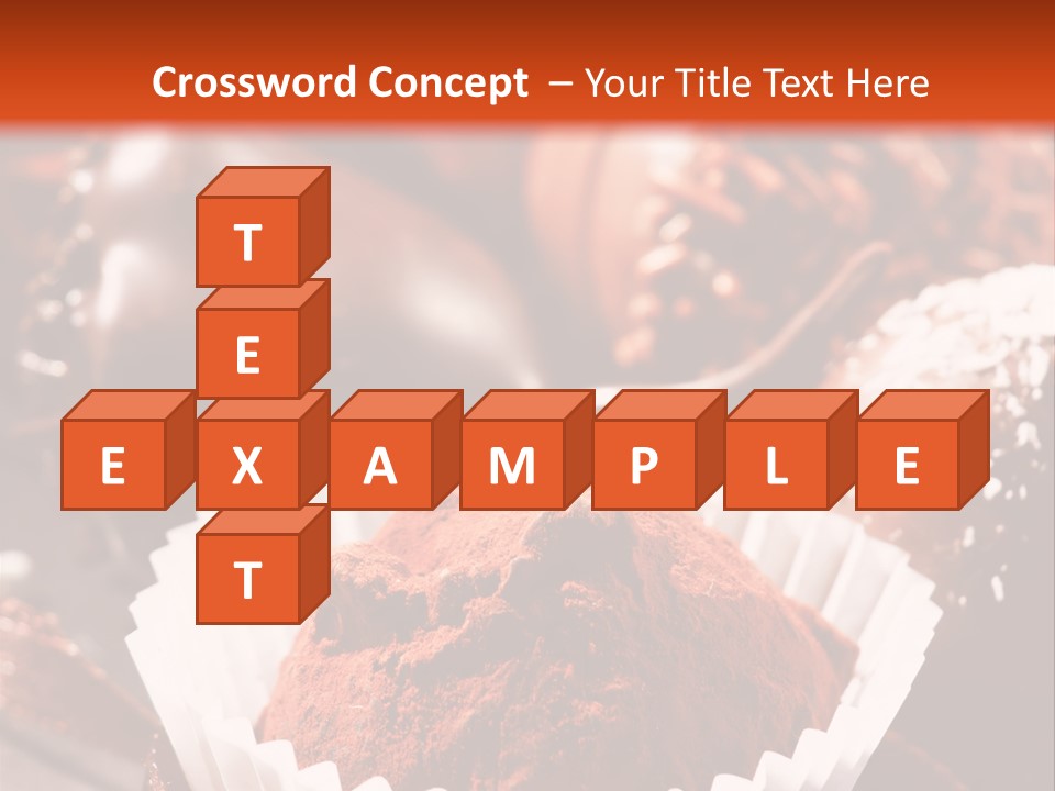 Holiday Texture Dark PowerPoint Template