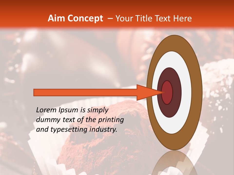 Holiday Texture Dark PowerPoint Template