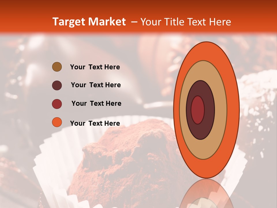 Holiday Texture Dark PowerPoint Template