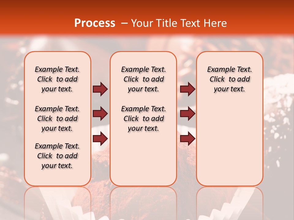 Holiday Texture Dark PowerPoint Template