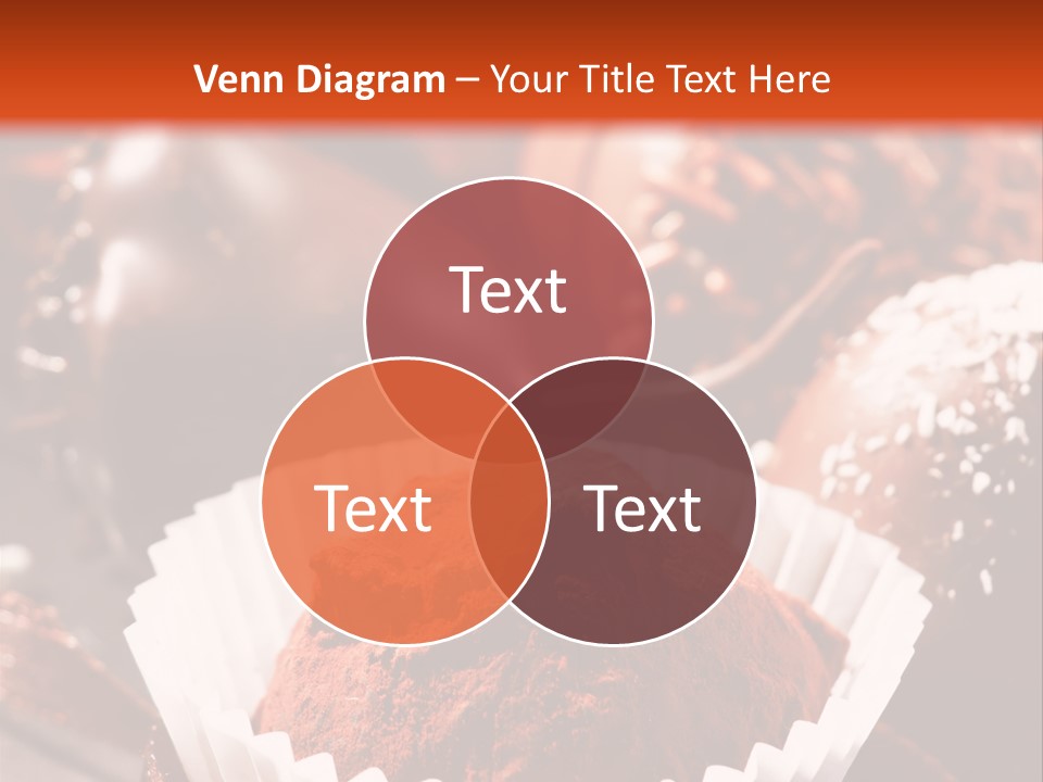 Holiday Texture Dark PowerPoint Template