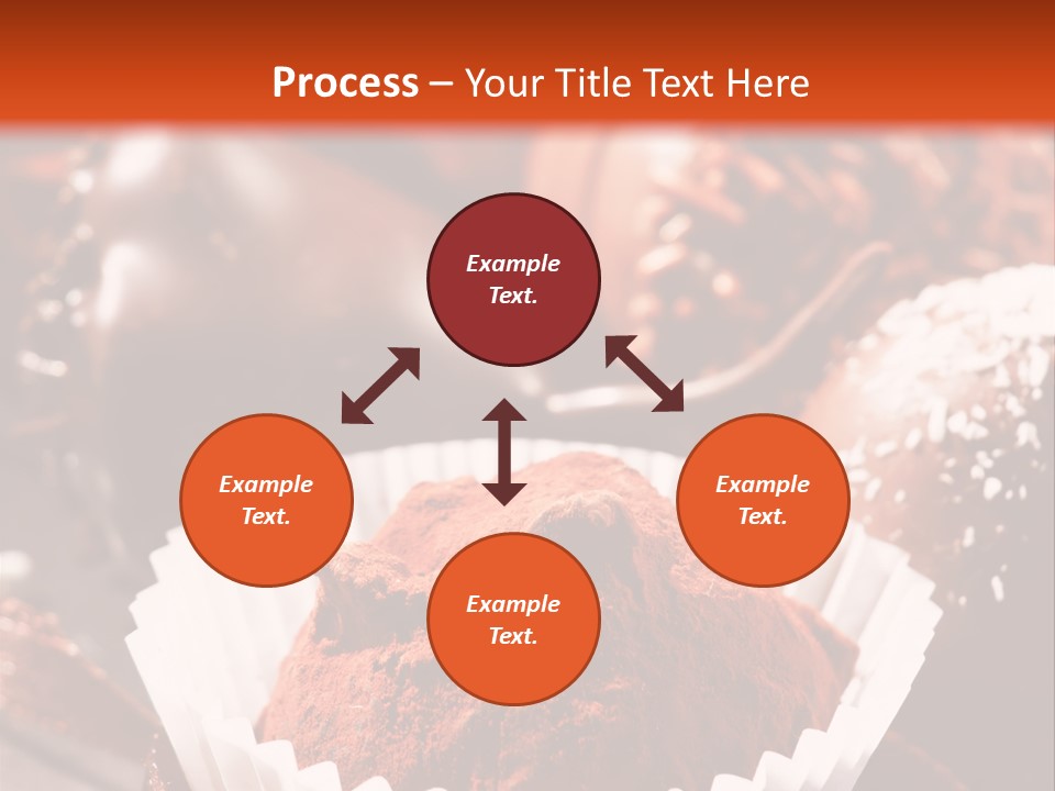 Holiday Texture Dark PowerPoint Template