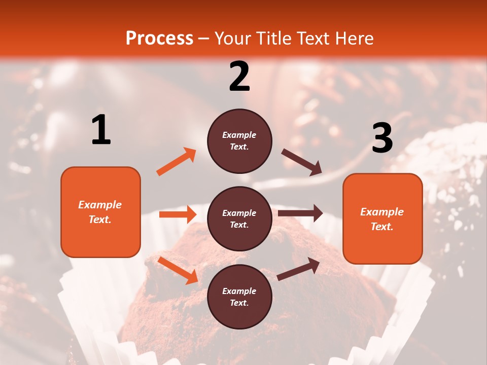 Holiday Texture Dark PowerPoint Template