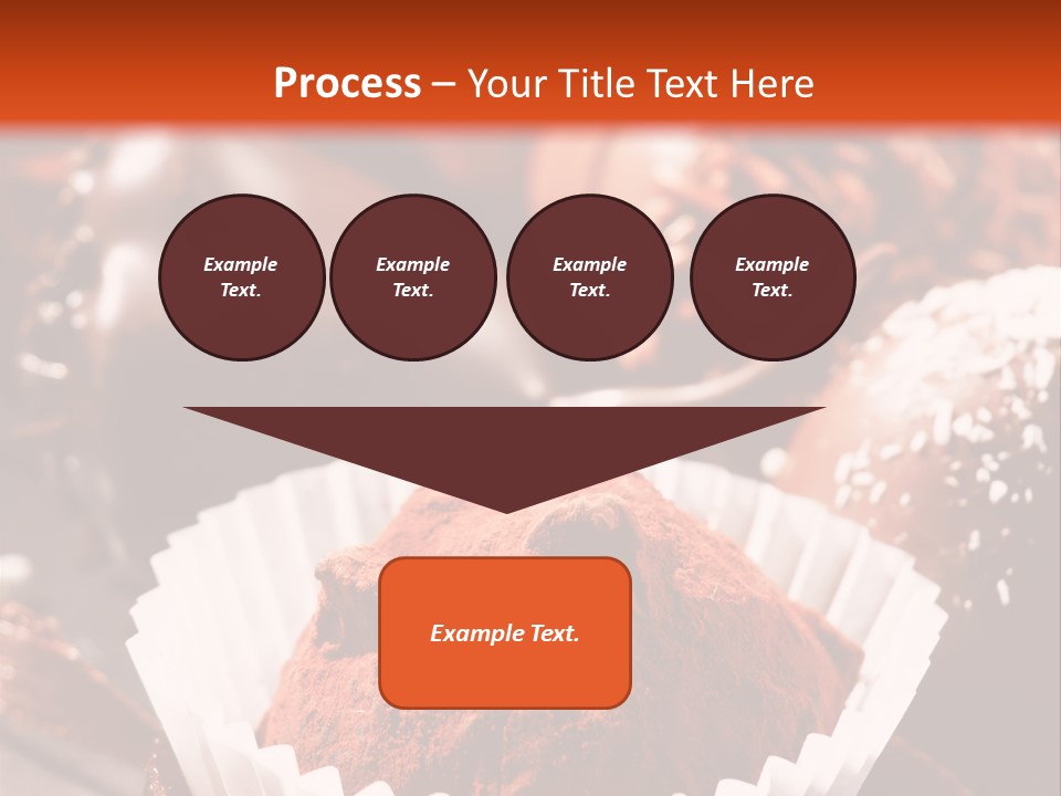 Holiday Texture Dark PowerPoint Template