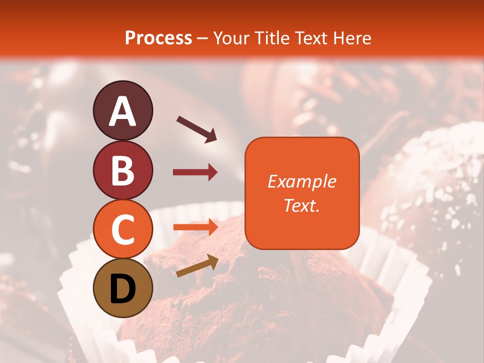 Holiday Texture Dark PowerPoint Template