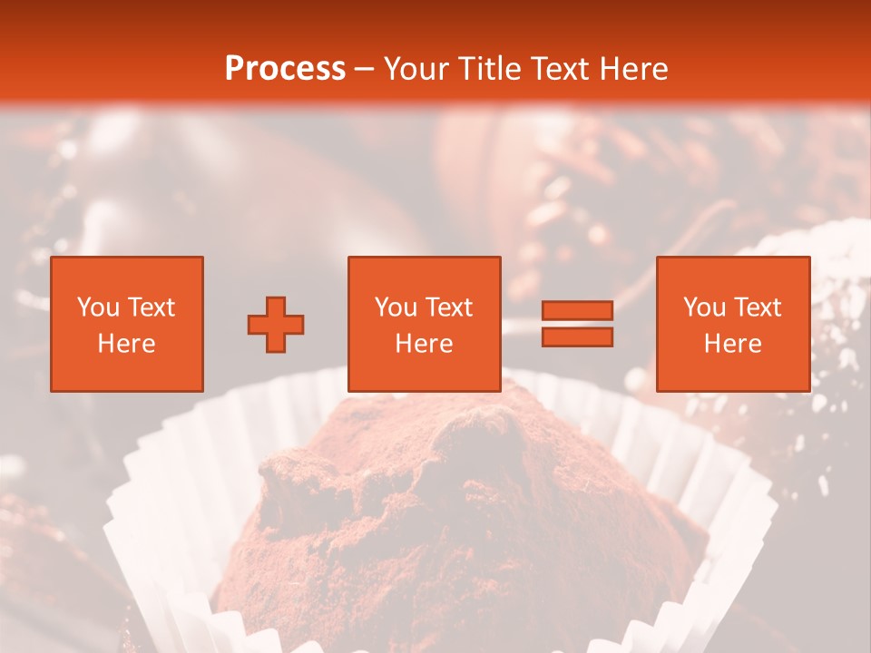 Holiday Texture Dark PowerPoint Template