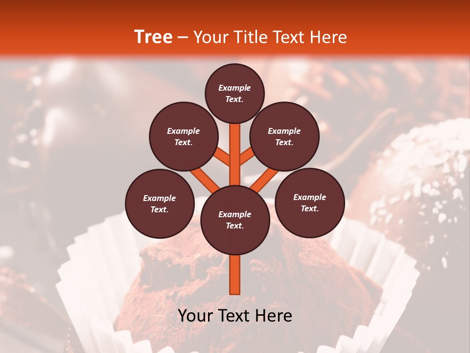 Holiday Texture Dark PowerPoint Template