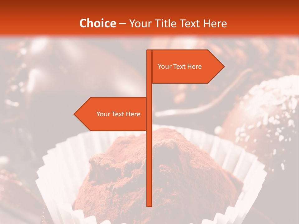 Holiday Texture Dark PowerPoint Template