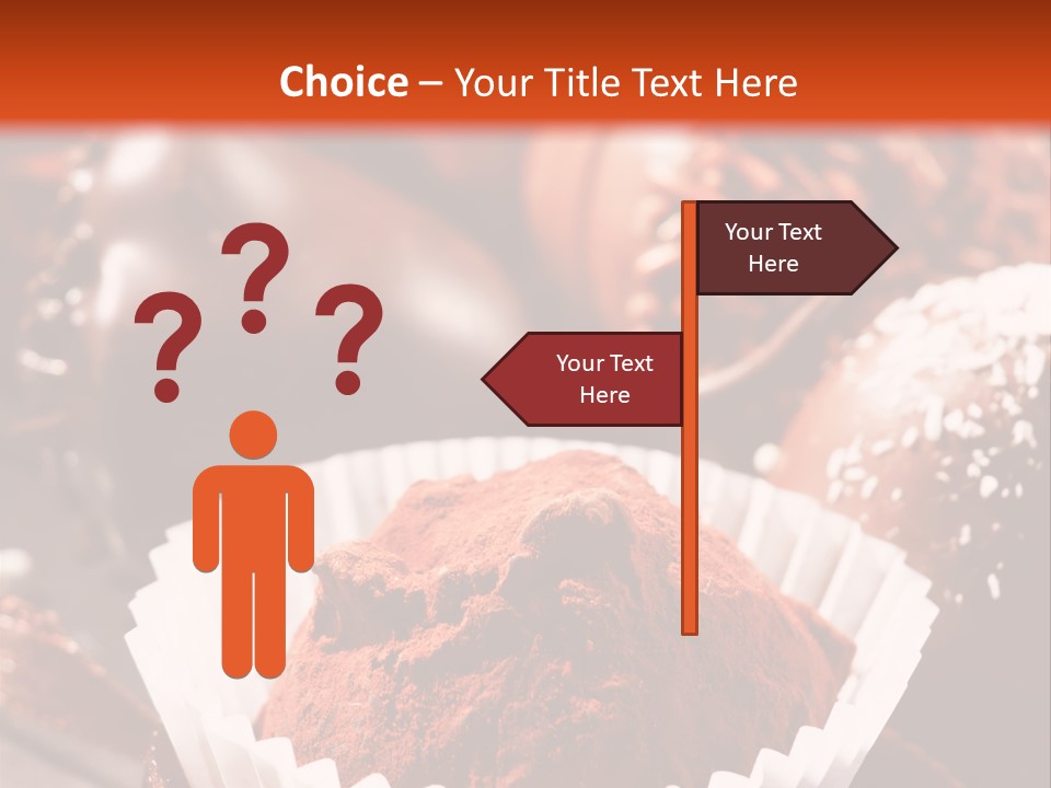 Holiday Texture Dark PowerPoint Template