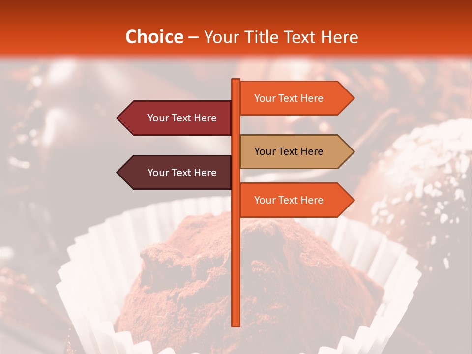 Holiday Texture Dark PowerPoint Template