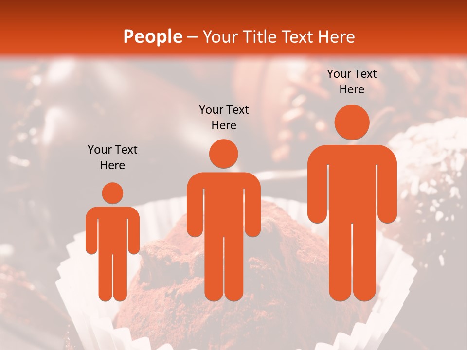 Holiday Texture Dark PowerPoint Template