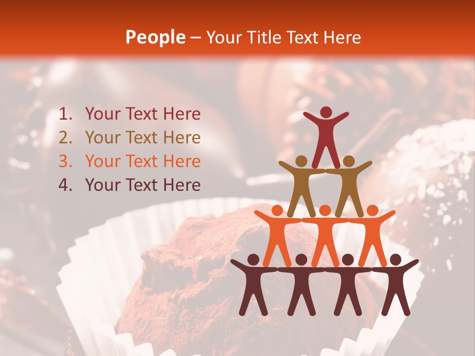 Holiday Texture Dark PowerPoint Template