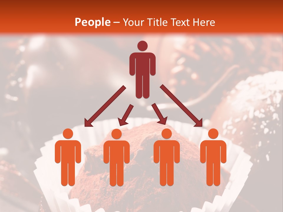 Holiday Texture Dark PowerPoint Template