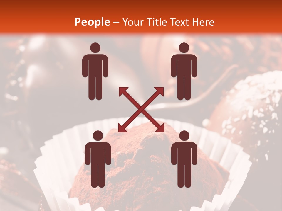 Holiday Texture Dark PowerPoint Template