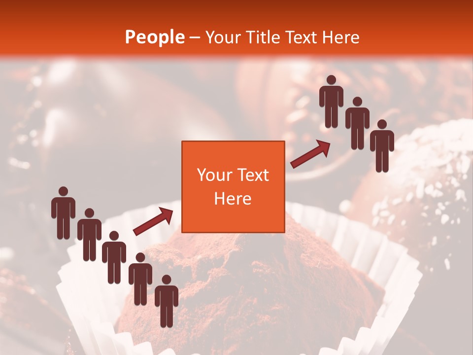 Holiday Texture Dark PowerPoint Template