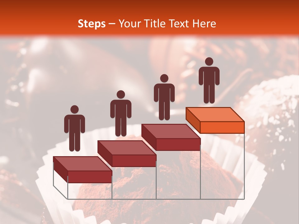 Holiday Texture Dark PowerPoint Template